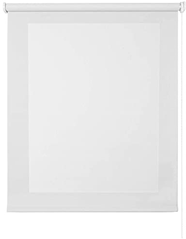 Luance Tenda A Rullo Semi Filtrante 150x180 3500150180, Bianco, Uni