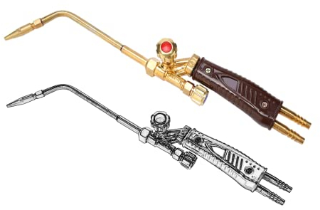 Schweißbrenner, H01-6/H01-20 Einspritz-Sauerstoff-Propan-Acetylen-Gasschneid-Schweißpistole, Schweißwerkzeug für das Sauerstoff-Propan-Schweißen und das Sauerstoff-Acetylen-Schweißen(H01-6)