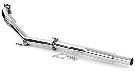 Rennsport Edelstahl Downpipe für Audi A3 TT VW Golf 5 6 Jetta Scirocco Tiguan