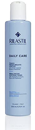 Rilastil Daily Care Tonico, Tonificante, Lozione Senza Alcool per Pelle Normali, Sensibili e Delicate, Confezione da 200 ml