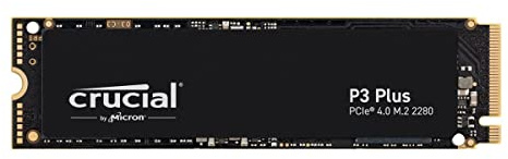Crucial P3+ M.2 4TB PCIe Gen4x4 2280 SSD