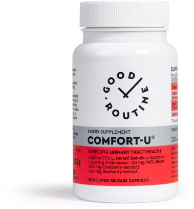 COMFORT-U® (30 Kapseln) - Premium-Nahrungsergänzungsmittel für die Gesundheit der Harnwege, zur täglichen Pflege & intensiven Unterstützung, 1 Monatspackung