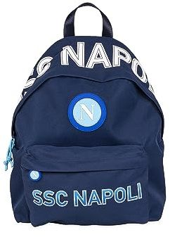 Colourbook Napoli - Zaino Scuola, Spallacci Imbottiti Regolabili, Tasca Interna, 42x30x13, Blu Navy