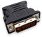 BQTEC DVI-D a VGA Adaptador 24+5 Pin Macho a VGA 15 Pin Hembra Adaptador Convertidor