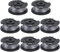 Yweller F016800569 Strimmer Wire Spool Line Compatible with Bosch EasyGrassCut 18 23 26,18-230,18-260,18-26,Art 23 SL,Art 26 SL Art 23-28 Art 2300 Grass Trimmer 0.065/1.6mm,16Ft/4.9 M 8 Pack