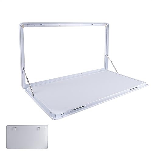Wohnmobiltisch, Faltbarer Picknicktisch für Wohnmobile, Klapptisch zur Wandmontage mit Doppelverriegelungsdesign, schwimmender Wandtisch aus Aluminiumlegierung, maximale Tragkraft 20 kg, für