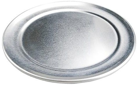 HOLIDYOYO Bandeja Plata de Aleación de Aluminio Redonda para Hornear Pizza