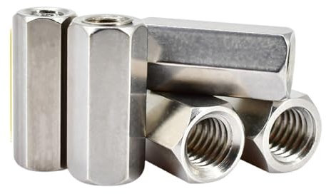 Cilky Metal Screws 5-20Pcs M2 M2.5 M3 Stainless Steel Double Pass Hexagonal Stud Motherboard Standoff Hex Stud Hollow Column Threaded Female(25mm (5Pcs),M2)