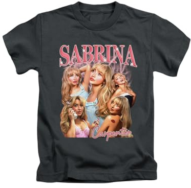 Vintage 90's Style Sabrina Carpenter Tee T-Shirt Funny Unisex T Shirt Top Black