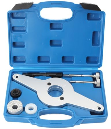 YILIKISS Motor-Vibrationsdämpfer-Halter-Werkzeug-Set, Kurbelwellen-Riemenscheiben-Entfernungs-Werkzeugsatz, Stoßdämpfer-Montage-Werkzeugsatz Kompatibel mit Audi Skoda VW 1.8 TFSI 2.0 TFSI T10531