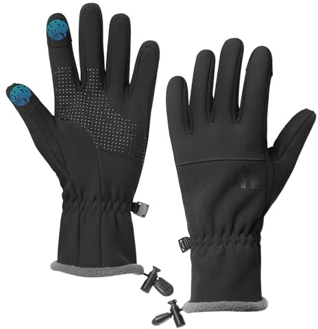 Moon Kitty Women’s Winter Running Gloves Cold Weather Gloves Windproof Thermal with Touchscreen Fingers for Women Men Jogging Driving Cycling Biking Outdoor Sports Daily Work