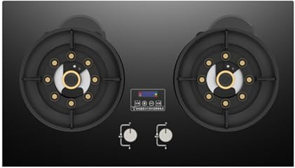 Cuisinière À Gaz 2 Feux 75 Cm, Minuterie (indépendante Des Deux Côtés), Dispositif De Protection Contre L'extinction Accidentelle, Brûleur À Couvercle Basculant(NG)