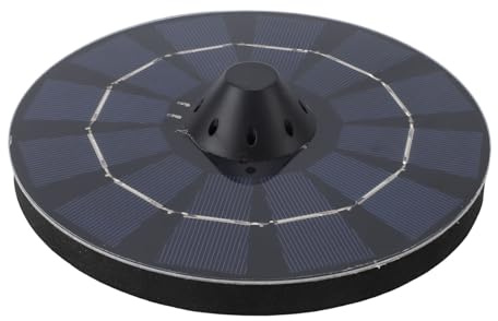 YUEHISY Aérateur Solaire Flottant pour Bassin, Pompe Efficace de 2.5W à énergie Solaire pour Jardins Extérieurs