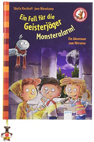Ein Fall für die Geisterjäger. Monsteralarm!: Der Bücherbär. Eine Geschichte für Erstleser
