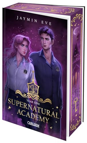Supernatural Academy: Year One (Supernatural Academy 1): Magische New Adult-Romantasy mit dreiseitigem Motiv-Farbschnitt – nur solange der Vorrat reicht!