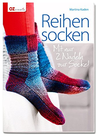 Reihensocken: Mit nur 2 Nadeln zur Socke!