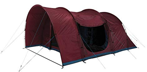 McKinley Family 40.5 Familienzelt Dunkelrot/Petrol One Size