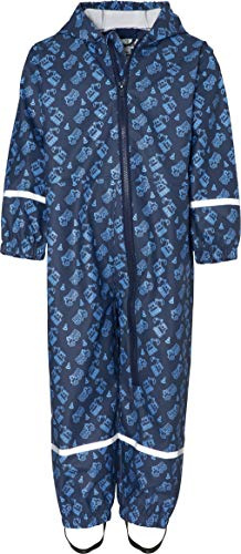 Playshoes Tute antipioggia, Abbigliamento antipioggia per tuta da fango Unisex - Bambini e ragazzi, Sito di costruzione, 98