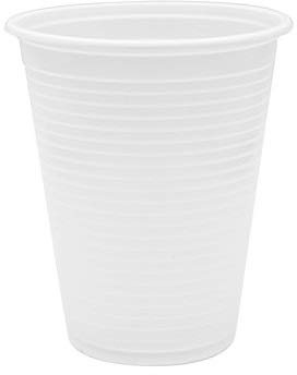 VIRSUS, 200 VASOS CLÁSICOS BIODEGRADABLES, 200 ML, BLANCOS, 4 PAQUETE DE 50 UNIDADES DE VASOS COMPOSTABLES Y ECOLÓGICOS PARA AGUA Y REFRESCOS, RESPETA LA NATURALEZA
