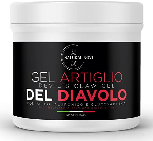 Artiglio del diavolo forte pomata Maxi 550ML 100% Italiana super concentrata, con acido Ialuronico, glucosamina, Menta, Canfora, lavanda, gaulteria, lenitivo e idratante immediato amplificato