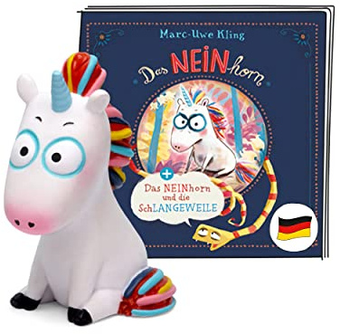 tonies Hörfiguren für Toniebox, Das NEINhorn & Das NEINhorn und die SchLANGEWEILE, Hörbuch für Kinder ab 4 Jahren, Spielzeit ca. 45 Minuten
