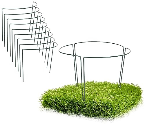 com-four® 12x blomhållare, perennhållare för blommor (höjd: 35 cm), rosstöd
