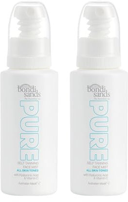 2 x Bondi Sands Pure Self Tanning Face Mist - 70ml