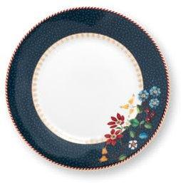 Pip Studio Berry Blues Brotteller blau 17cm