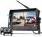 Wireless Digitale Telecamera Posteriore 2 Camera Kit con 9 Pollici IPS Monitor, Telecamera Posteriore IP68 Impermeabile, Visione Notturna, Image Flip, BSD, Loop Video, per Camion/Rimorchi/Camper/Bus