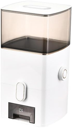 Distributore di riso - Contenitori per alimenti | Contenitore automatico di riso, distributore di cereali per controsoffitto, contenitore dispenser per organizzazione da 6 litri per alimenti
