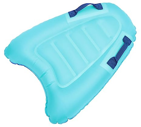 MUSISALY Kinder Aufblasbares Surfbrett Schwimmspielzeug Leichtes PVC Blau Mit Tragegriff Schwimmbadspielzeug Für Pool Und Wasserspaß