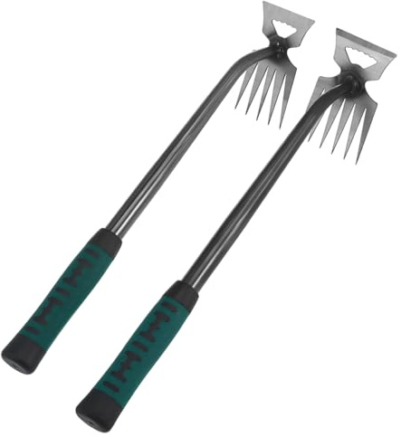Toddmomy 2pezzi Strumento per Estirpare Erbacce Attrezzo per Diserbare Strumenti per Rimuovere Erbacce Attrezzo per Giardinaggio Fatto Acciaio per Utensili Scalpello