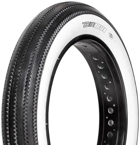 Pneu FatBike - VEE TIRE CO - Zigzag - 20 X 4.0 - [White SIDEWALL]