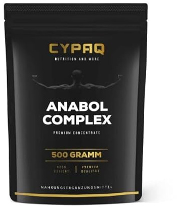 Anabol Complex Whey Protein Shake, 500g Bananen Geschmack, Eiweißpulver Molke, Glutamin Aminosäuren