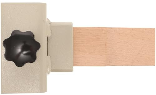 FIXOSHEE Morsa da Banco Regolabile per Lavorazioni Metalliche e Bricolage Morsetto da Tavolo Stabile con Piattaforma in Legno per Artigianato Creativo e Precisione Professionale