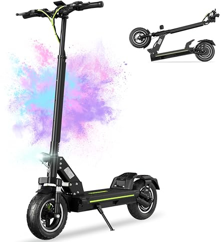 TODIMART D5 Pro Trottinette Electrique Adulte Autonomie 50-55KM Batterie 48V 13Ah Moteur 500W (pic 800W) Trotinette Électrique Pliante Portable Puissante Tout Terrain Ultra Legere Double Suspension