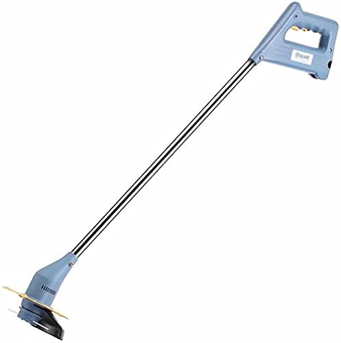 ATAAY Cortacéspedes manuales eléctricos de Iones de Litio, cortacésped doméstico pequeño, cortacésped/jardín Recargable 4AH