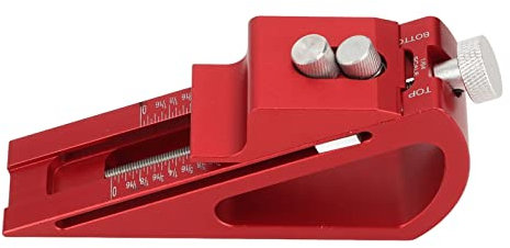 Einstellbare Setup-Block-Höhenlehre, Aluminiumlegierung, Integrierte Flache Holzbearbeitungswerkzeuge Für Oberfräsen- Und Tischsägenzubehör, Höhenmessung