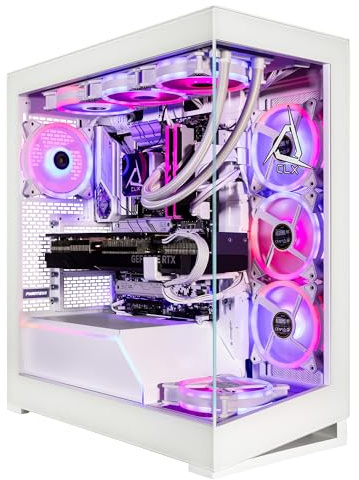 CLX Horus Gaming PC - Intel Core i9 14900KF 3.2GHz, GeForce RTX 4090, 2TB NVMe M.2 SSD, 6TB HDD, 64GB DDR5 RGB Memory, 360mm AIO, WiFi, Windows 11 Home, White