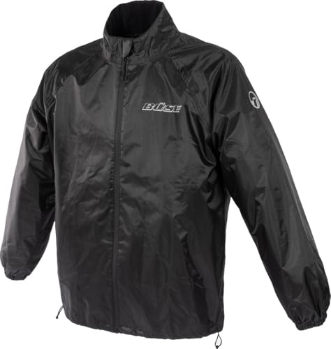 Büse Spray Motorrad Regenjacke, schwarz, 5XL | Wasserdicht