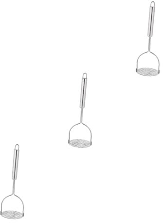 Cabilock Presse-purée Pliable En Acier Inoxydable 3 Pièces Robuste Pour La Maison Et Le Restaurant