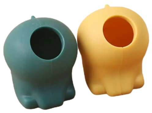 Ciieeo 2pcs Silikon Separatoren Eigelb Und Weiß Separator Küche Gadget Für Eigelb Entfernung