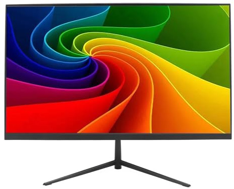 Annadue Monitor para Juegos de 24 Pulgadas, Monitores de Computadora FHD IPS 1920 X 1080 con Frecuencia de Actualización de 75 Hz, ángulo de Visión de 178 °, Interfaz (Enchufe Europeo