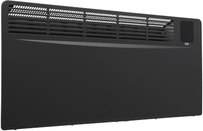ECOSO 2500W Anthracite WiFi Convector Panel Smart Electric Heater 420x895mm