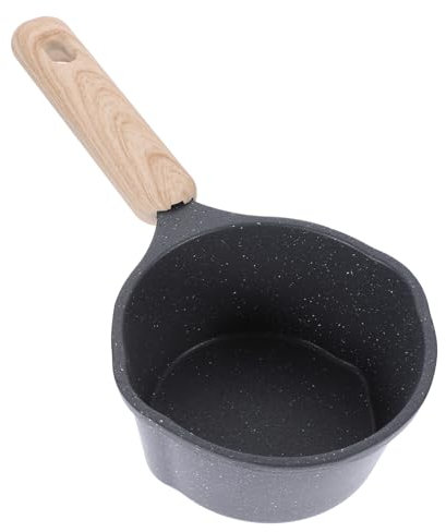 PAMINGONO Cacerola Antiadherente De Pequeña para Derretir Mantequilla y Calentar Leche Olla Versátil para Cocina De Inducción y Uso Múltiple Compacta y Fácil De Limpiar para Familias Pequeña