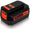 Dosctt 2500mAh Batterie de Rechange pour Black Decker 36V Batterie LBX2040 LBX36 BL2536-XJ BL20362-XJ BL20362 BL2536 LBXR36 LBX1540 LBX2540 avec indicateur LED