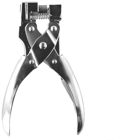 Yhenlovtt Punzonatrice a T in lega di zinco con manico antiscivolo, pinza perforatrice a forma di scanalatura a T per PVC e cartone efficiente e