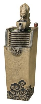 Floor-Standing Fountains Floor to Ceiling Landscape Decoration Indoor Living Room Balcony Outdoor Circulating Water Landscape Fountain Home Accessories