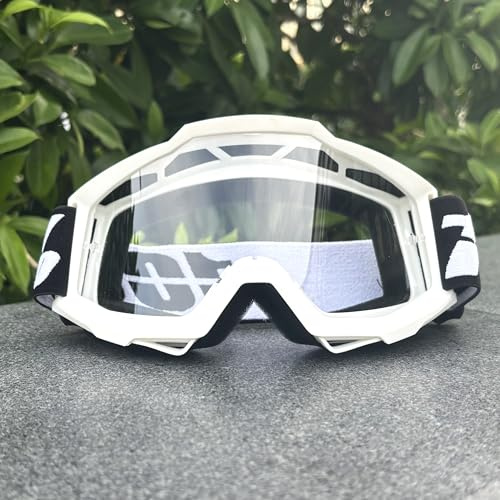 IZHAOGJING Motocross Brille, Crossbrille Motorradbrille Motocross Brille Offroad Sonnenbrille for Mann Maske Winddichter Schutz Radfahren Rennbrille