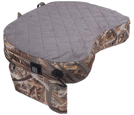 Plyisty Cojín Calefactable para Estadio, Cómodo, 3 Configuraciones de Calefacción USB, Portátil para Acampar y Pescar